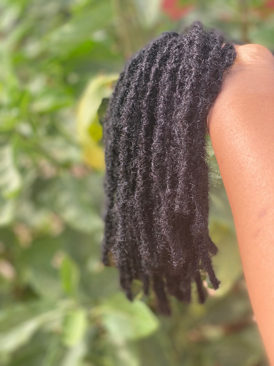Small Textured Intalocs. 0.4-0.5cm 10 locs per bundle 100% human hair. Interlocked