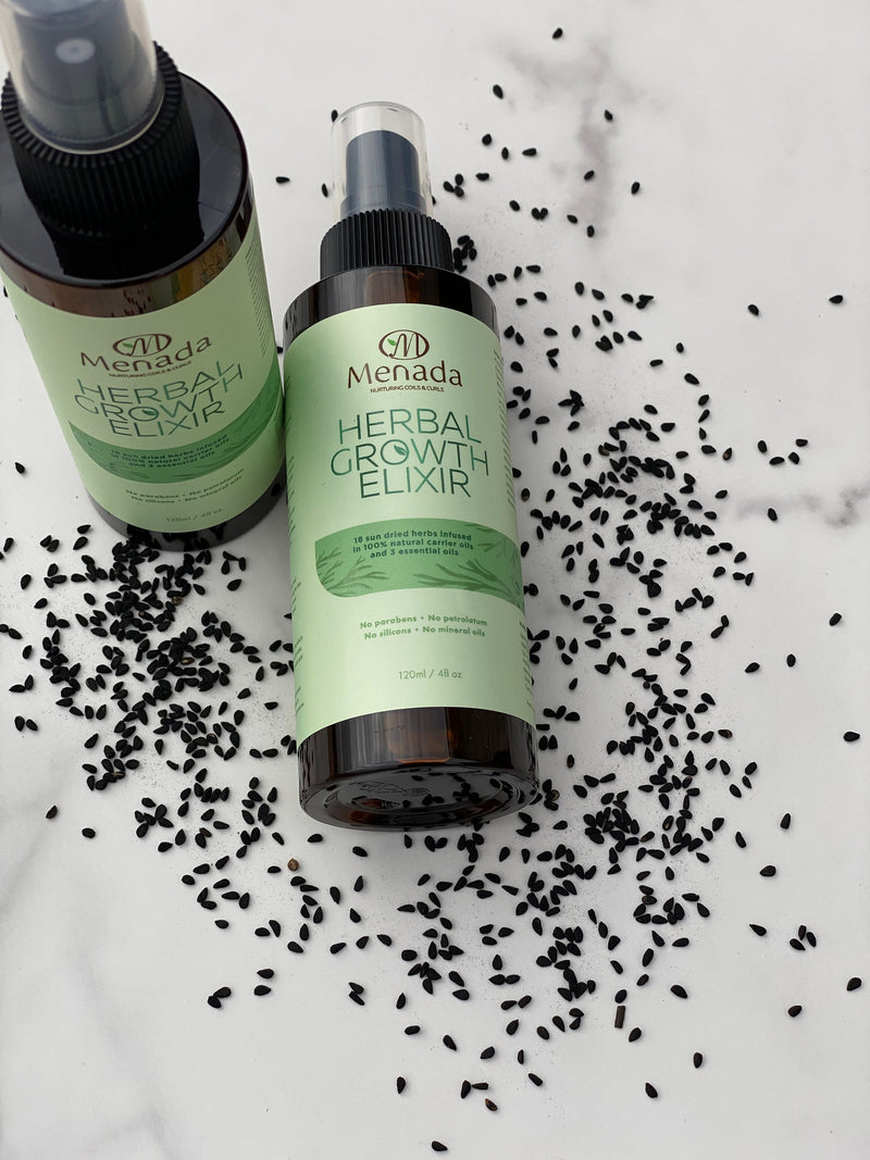 Herbal Hair Growth Elixir- Mega Hair Growth- Aryuvedic Hair oil - Dreadlocks Growth Oil